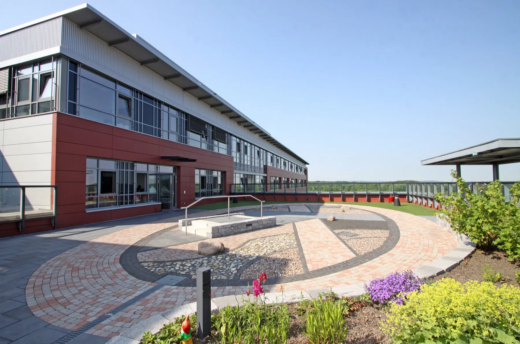 Dachgarten des Klinikum Osnabrück ZGF